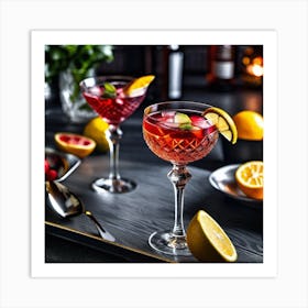 Cocktail 7 Art Print