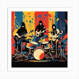 Band members Art Print