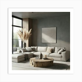 Modern Living Room 135 Art Print