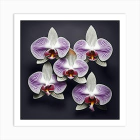 Orchids 1 Art Print