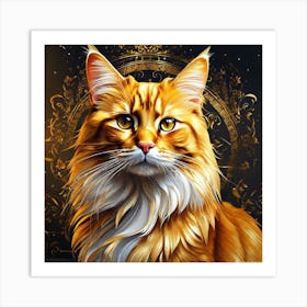 Coon Cat 1 Art Print