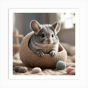 Chinchilla Art Print