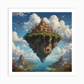 Island In The Sky 8 Art Print