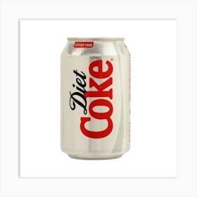 Diet Coke Can 2 Art Print