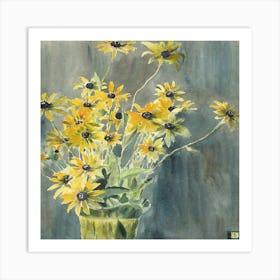 Black Eyed Susan Art Print