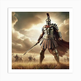 Sparta Warrior Art Print