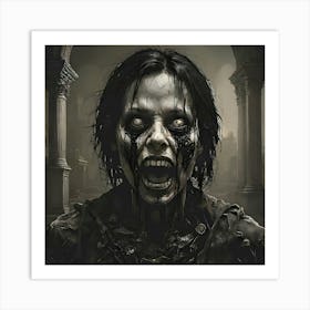 A horror deadly poster Art Print