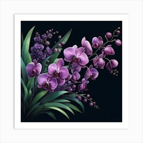 Orchids 2 Art Print