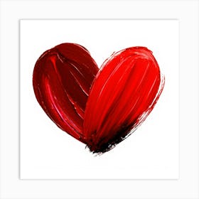 Heart Painting Art Print