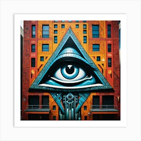 All Seeing Eye 3 Art Print