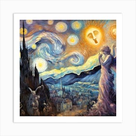 Starry Night 11 Art Print