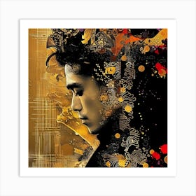 Robert Pattinson Art Print