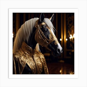 General Horse Art Print