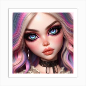 Sassy Doll 4 Art Print