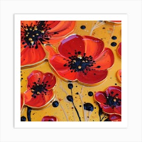 Poppies 4 Art Print