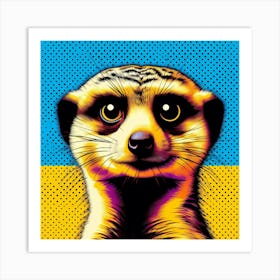 Meerkat 4 Art Print