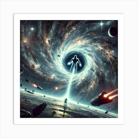 Gravitational Manipulation Black Hole Art Print