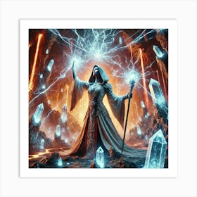 Chancellor Nerys Volkaris Crystal Conduit Art Print