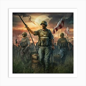 World War Ii Art Print