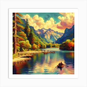 Switzerland Art Print