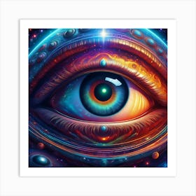 Eye Of The Universe Art Print