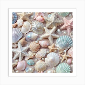 Seashells Art Print