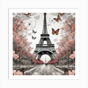 Paris Eiffel Tower 110 Art Print