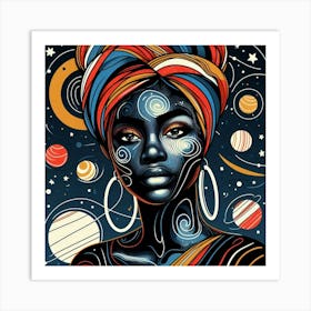 Andorintha Celestial Portrait Art Print