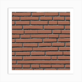 Brick Wall 13 Art Print