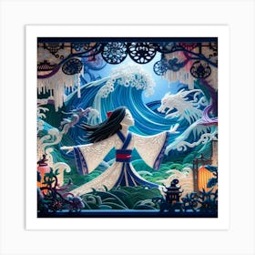 Mulan 4 Art Print