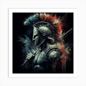 Spartan Warrior 22 Art Print