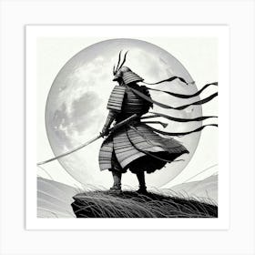 Samurai Art 38 Art Print