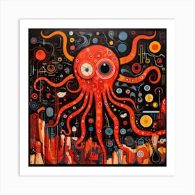 Octopus 17 Art Print