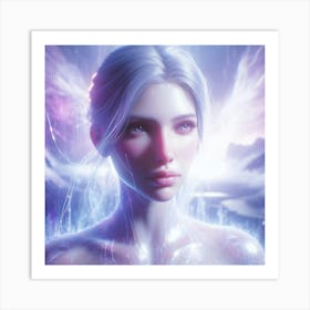 Angel Of Light 2 Art Print