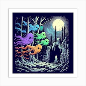 Ethereal Encounter Art Print