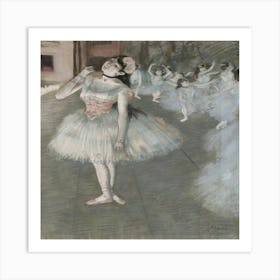 Dancer In Tutu Art Print