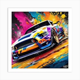 Mustang Art Print