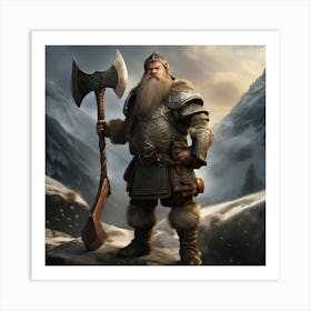 Viking Art Print