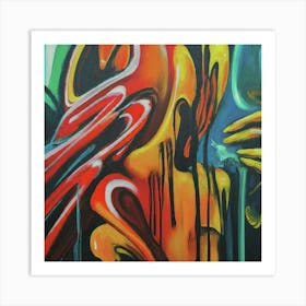 Abstract Painting 137 Art Print