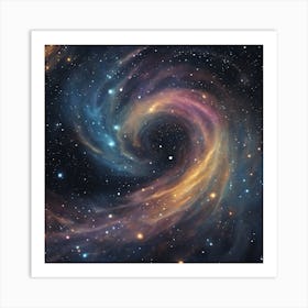 Spiral Galaxy 16 Art Print