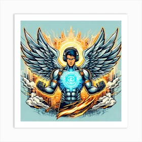 Angel Of Light 2 Art Print