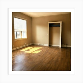 Empty Room Without Door (3) Art Print