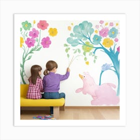 Wall Decals Art Print