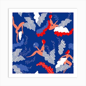 Nee Year Or Old Year Matisse Inspired Collection Art Print