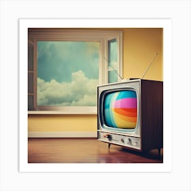 Old Tv 2 Art Print