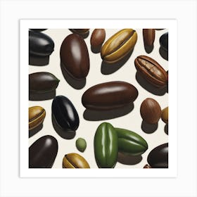 Roasted Coffee Beans 6 Art Print