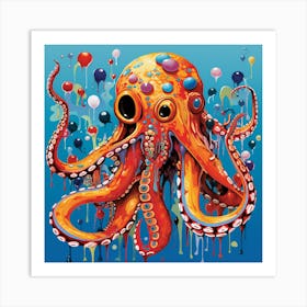 Octopus 11 Art Print