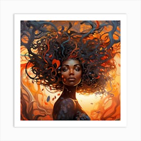 Afrofuturism 86 Art Print