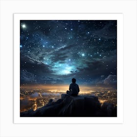 Starry Night Art Print