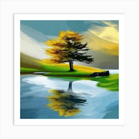 Lone Tree 23 Art Print